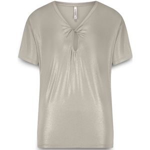Summum Top Fluid coated Grijs dames