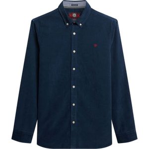 Superdry Overhemd Blauw heren