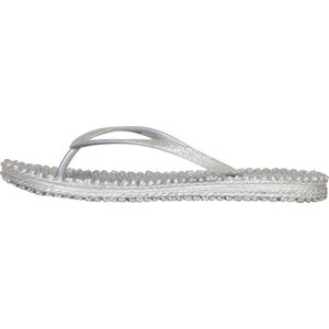 Ilse Jacobsen Teenslipper Cheerful Zilver dames