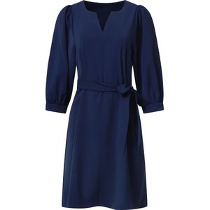 Smashed Lemon Jurk Navy dames