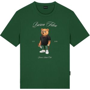 Baron Filou - Social Club - T-shirt - Groen - Heren