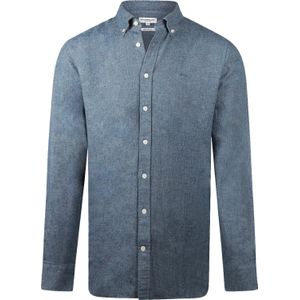 McGregor Overhemd Oxford Flannel  Navy heren