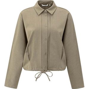 Yaya - Blouse - Groen - Dames