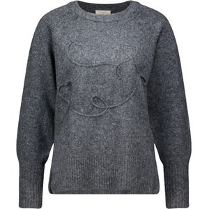 Freequent - Evelin - Trui - Antraciet - Dames