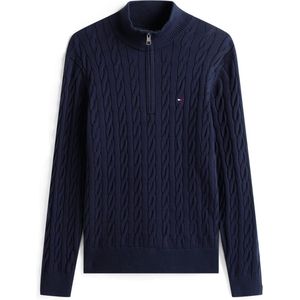 Tommy Hilfiger Gebreide  Cable Navy heren