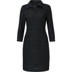 Smashed Lemon - Jurk - Donkerblauw - Midi - Dames