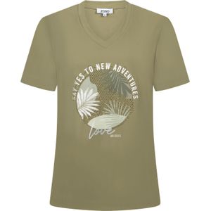 Zoso T-shirt Isa Groen dames