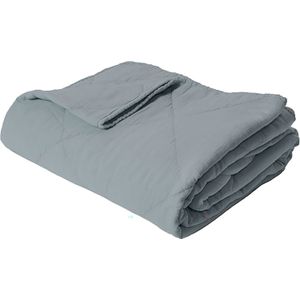 Au. Maison Plaid Throw Blauw