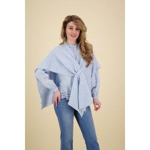 Bomont Omslagsjaal Gina Lichtblauw dames