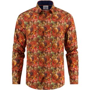 A Fish Named Fred Overhemd Musical Mess Oranje heren