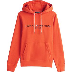 Tommy Hilfiger Hoodie Tommy Logo Oranje heren