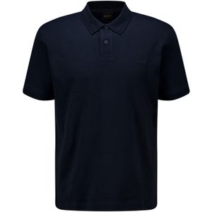 Boss Orange Polo Interlock Navy heren
