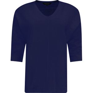 Bloomings Top Donkerblauw dames