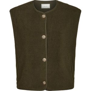 Neo Noir - Gilet Mariko Teddy - Army - Dames