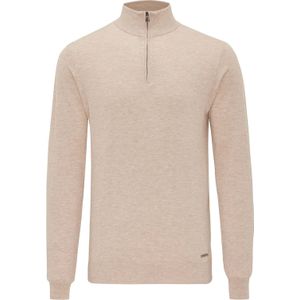 TRESANTI - FIRENZE - Stretch Half Zip - Beige