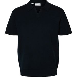 Selected Homme Polotrui Teller Blauw heren