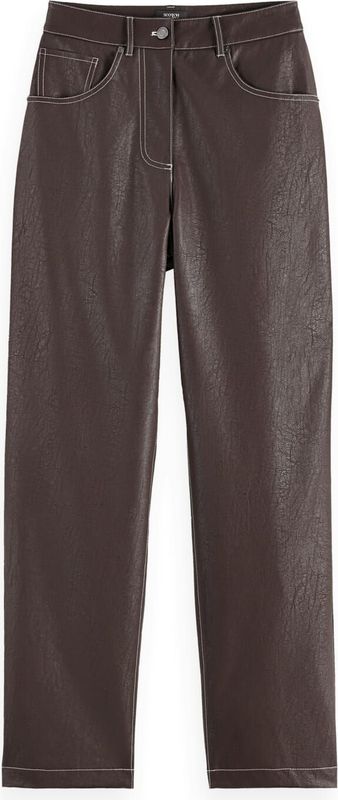 Scotch & Soda Broek Aurora Bruin dames