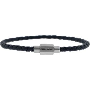 Steel & Barnett Armband Luke Landon Zwart heren