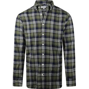 McGregor Overhemd Oxford Check Flannel Groen heren