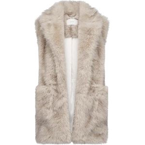 Copenhagen Muse - Gilet Plushy - Beige - Dames