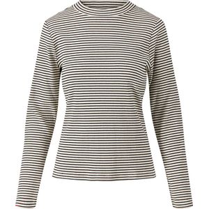 Zusss Longsleeve Streep Zwart dames