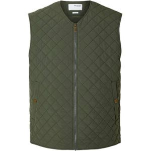 Selected Homme Gilet Marc Groen heren