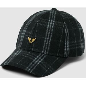 Pme Legend Cap Checked Wool blend Zwart heren