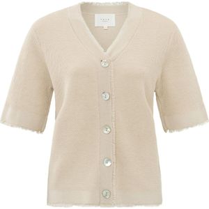 Yaya Vest Beige dames