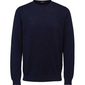 Selected Homme - Trui Berg - Donkerblauw - Heren - Gebreide Trui