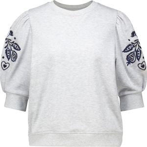 Vive La Femme Top Boya Grijs dames