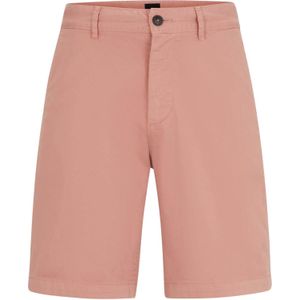 Boss Orange Chino-slim-Shorts Roze heren