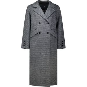 With Black - Meadow - Damesjas - Antraciet - Trenchcoat-stijl