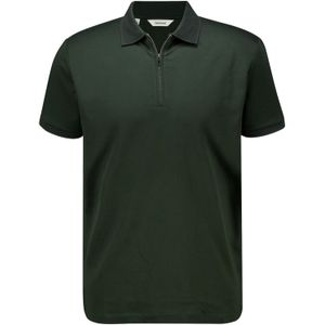 Selected Homme Polo Fave Groen heren