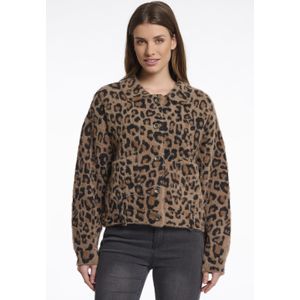 Rino & Pelle Vest Bubbly Bruin dames