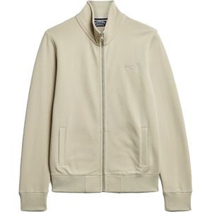 Superdry essential half zip sweatshirt Beige heren