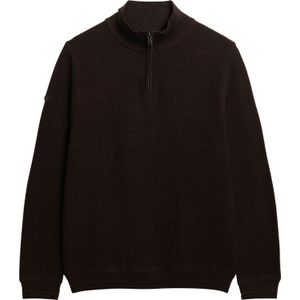 Superdry Trui Henley Bruin heren