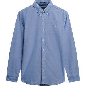 Superdry Overhemd Classic Oxford Blauw heren