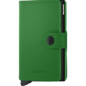 Secrid Portemonnee Miniwallet Matte Groen dames