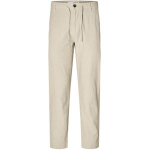 Selected Homme Broek Brody Beige heren