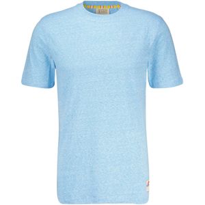 Scotch & Soda T-Shirt Melange Blauw heren