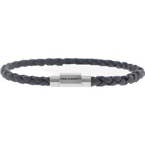 Steel & Barnett Armband Luke Landon Grijs heren