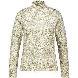 Bloomings Top Paisley Groen dames