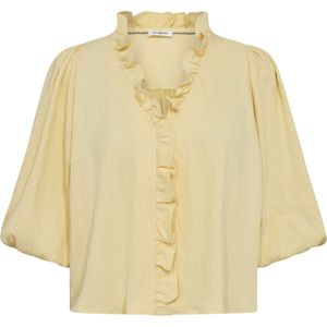 Co'couture Blouse Sueda Geel dames