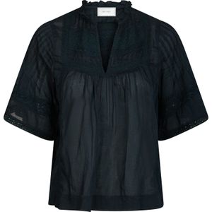 Neo Noir Top Siama s voile Navy dames