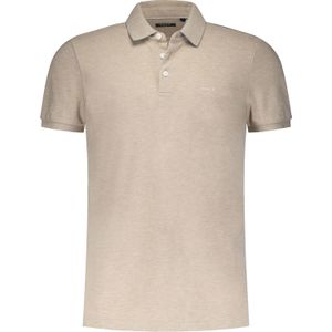 NZA Poloshirt Colin Beige heren