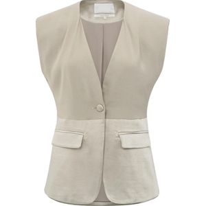 Yaya - Blazer - Beige - Dames