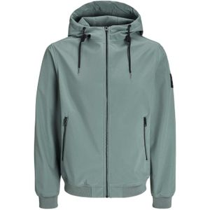 Jack & Jones Softshell Basic Hood Blauw heren