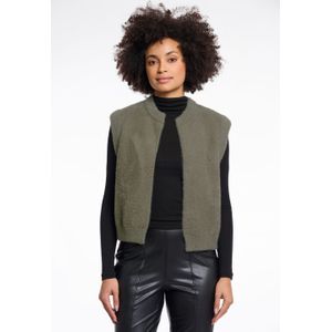 Rino & Pelle Gilet Elona Groen dames