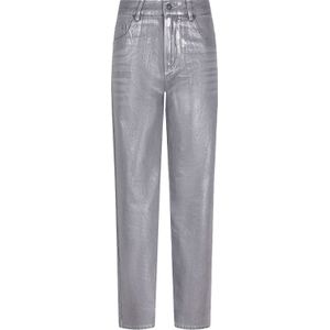 Esqualo - Jeans Metallic - Antraciet - Dames