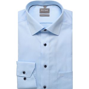 OLYMP Luxor Overhemd lichtblauw, Faux-uni